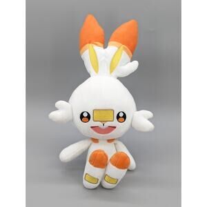Pokémon WCT Wicked Cool Toys Scorbunny 14" Soft Plush Stuffed Animal